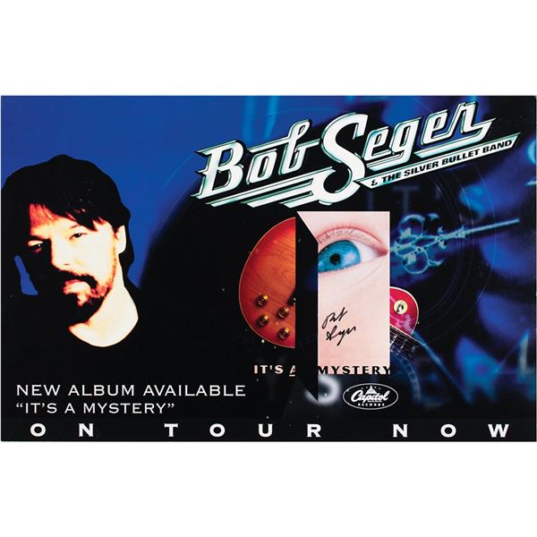 Bob Seger Signed Poster