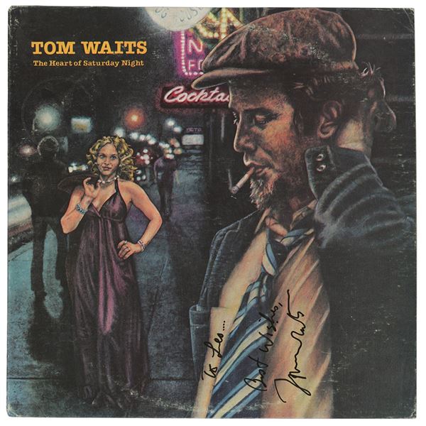Tom Waits Signed Album