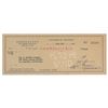 Image 1 : Errol Flynn Signed Check