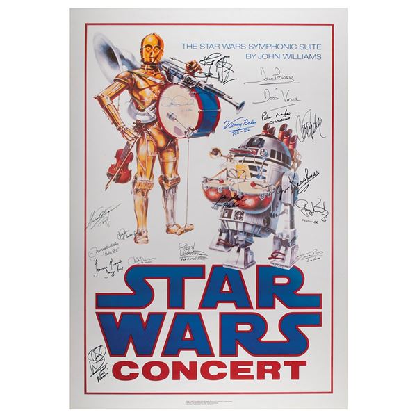 Star Wars Cast Signed Poster