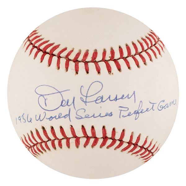 Don Larsen Signed Baseball
