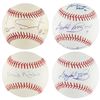 Image 1 : Pitchers (4) Signed Baseballs