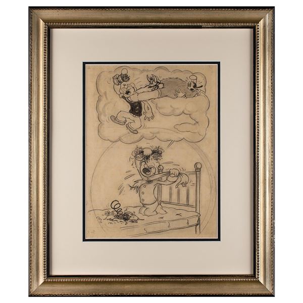 Popeye concept drawing for Wotta Nitemare