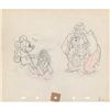 Image 1 : Mickey Mouse, Pluto, and Judge production drawing from Society Dog Show