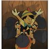 Image 1 : Pinocchio and Cossack puppets production cels from Pinocchio