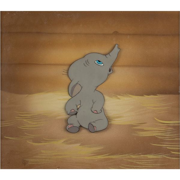 Baby Dumbo production cel from Dumbo