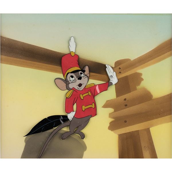 Timothy Q. Mouse production cel from Dumbo