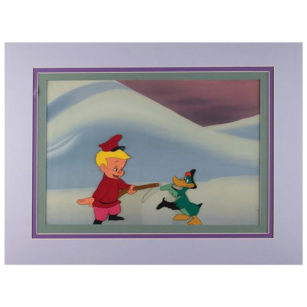 Peter and Sonia production cels and production background from Make Mine Music