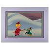 Image 1 : Peter and Sonia production cels and production background from Make Mine Music
