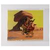 Image 2 : Pecos Bill, Widowmaker, and Bull production cel and production background from Melody Time