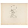 Image 1 : The Mad Hatter production drawing from Alice in Wonderland