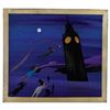 Image 1 : Mary Blair original concept painting of Peter Pan, Tinker Bell, and John and Wendy Darling for Peter