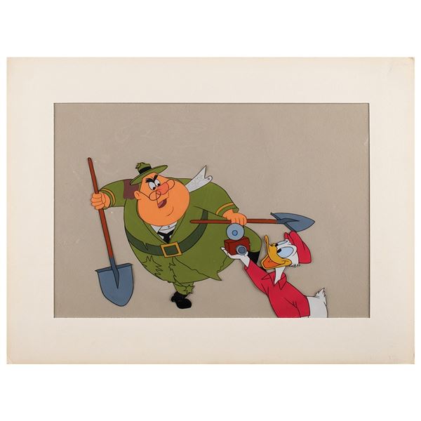 Donald Duck and J. Audubon Woodlore production cels from Grand Canyonscope