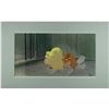 Image 1 : Lady and Peg production cels and pan production background from Lady and the Tramp