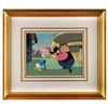 Image 1 : Donald Duck and J. Audobon Woodlore production cels on a production background from Duck for Hire