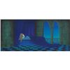 Image 1 : Eyvind Earle concept storyboard painting of Princess Aurora from Sleeping Beauty