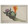 Image 2 : Elliot the Dragon production storyboard drawing from Pete's Dragon