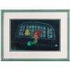 Image 2 : Ariel and Flounder production cels from The Little Mermaid