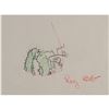 Image 4 : Cindy-Lou Who production cel and drawing from How the Grinch Stole Christmas! Signed by Chuck Jones