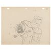 Image 1 : Popeye and Swee'Pea production drawing from Sock-a-Bye, Baby
