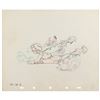 Image 1 : Bashful and birds production drawing from Snow White and the Seven Dwarfs