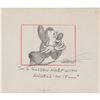 Image 1 : Bashful production storyboard drawing from Snow White and the Seven Dwarfs