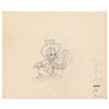 Image 1 : Donald Duck production drawing from Truant Officer Donald