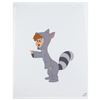 Image 1 : Lost Boy raccoon twin production cel from Peter Pan