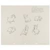 Image 1 : Marc Davis (5) character studies and concept drawings from The Black Cauldron