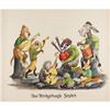Image 1 : Marc Davis concept artwork for The Hedgehog's Septet