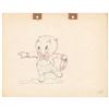 Image 1 : Porky Pig production drawing from Old Glory