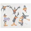 Image 1 : Daffy Duck original model sheet drawing by Virgil Ross