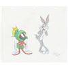 Image 1 : Bugs Bunny and Marvin the Martian Original Drawing by Virgil Ross