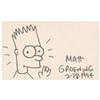 Image 1 : Matt Groening Signed Sketch