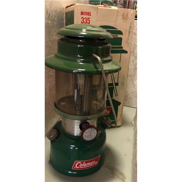 Vintage Coleman lantern model 335