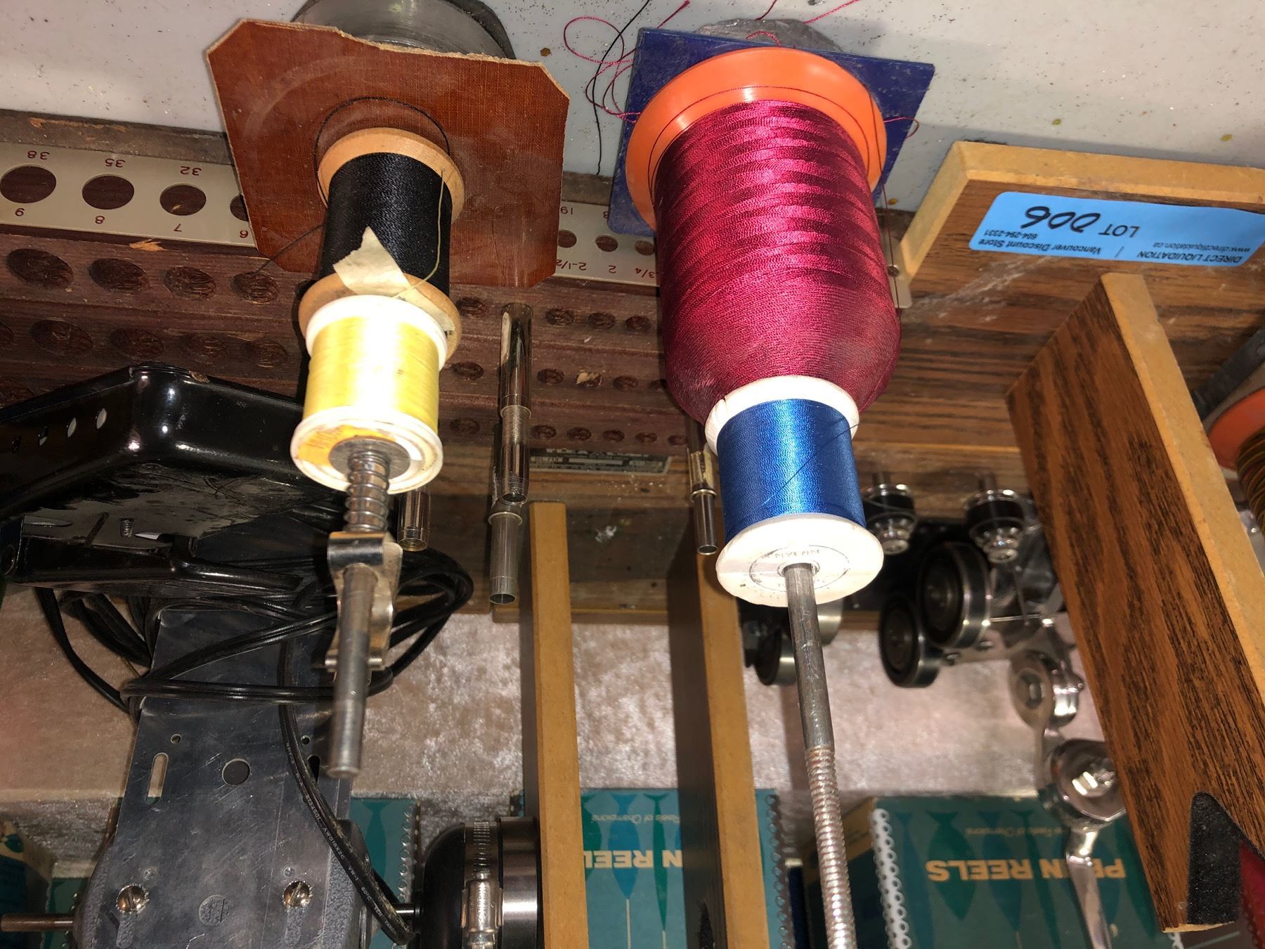 FlexCoat rod wrapping machine with accessories