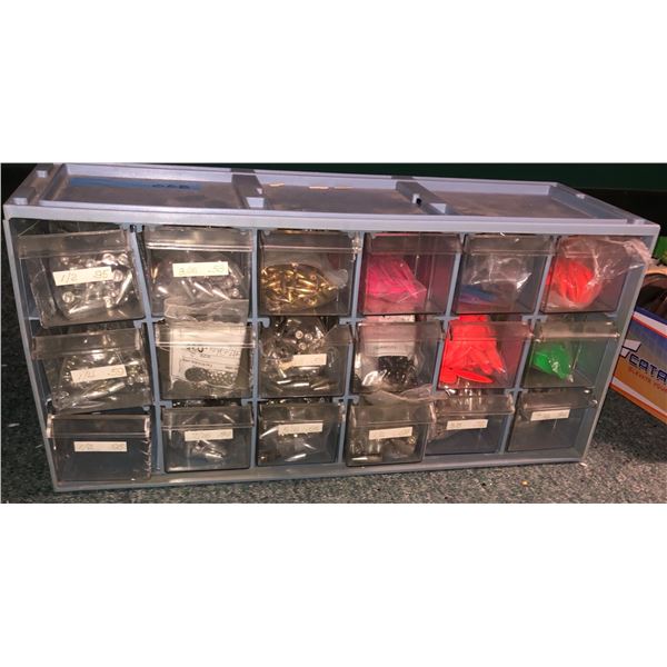 1 Box of assorted lead fishing sinkers