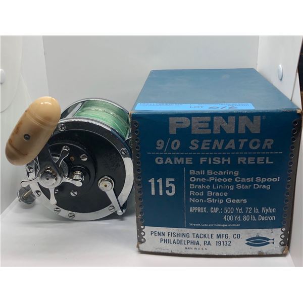 Penn 9/0 senator game fish reel