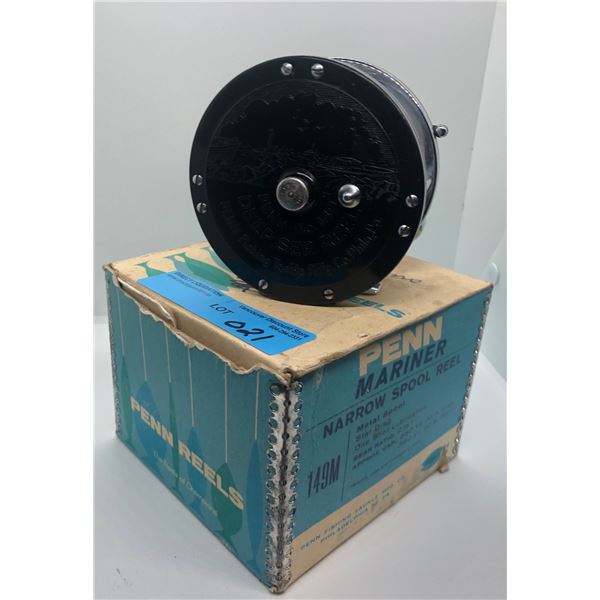 Penn No-149 level wind fishing reel w/ original box