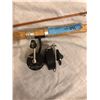 Image 2 : Arjoi split cane 2 piece spinning rod made in Sweden w/Garcia Mitchell 305 spinning reel