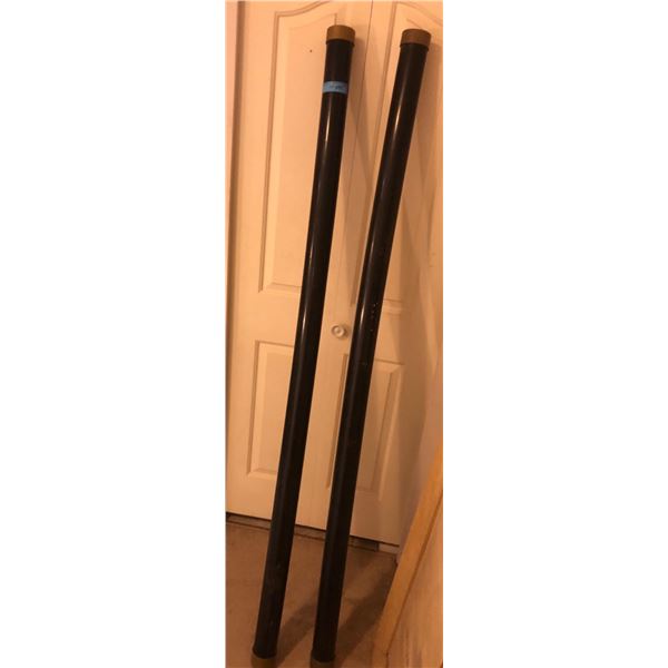 2 approx 6ft tube rod holders