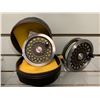 Image 1 : Hardy Bros "Sunbeam" 7/8 fly reel with extra spool, case & manufacturer card