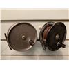 Image 1 : 2 Vintage fly reels J.W.Young Condex & Allcocks The Popular