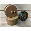 Image 2 : 2 vintage fly reels - Dam Berlin Germany w/box & Intrepid England