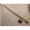 Image 1 : Sage Graphite II 590DS#5 line 9ft 3 3/8 oz 2 piece fly rod w/sock & metal tube case