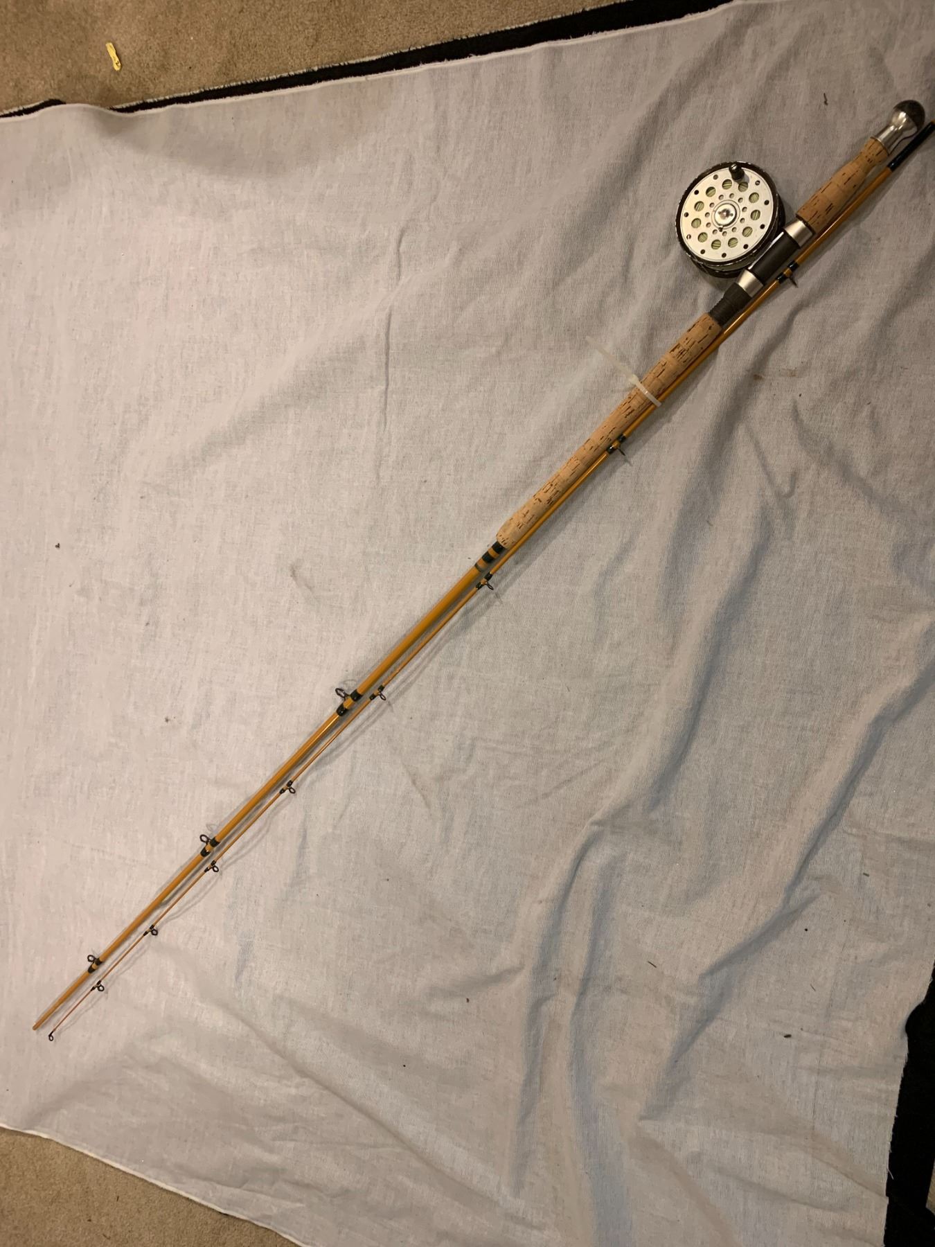 Custom built spey rod w/ Python 4