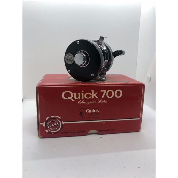 Dam Quick 700 Champion level-wind reel West Germany w/ orginal box