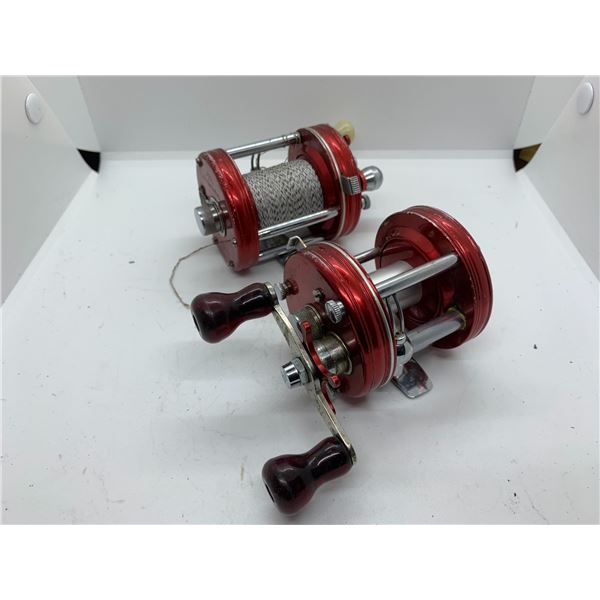 2 ABU Ambassadeur level-wind reels 6600C & no model No. on other reel