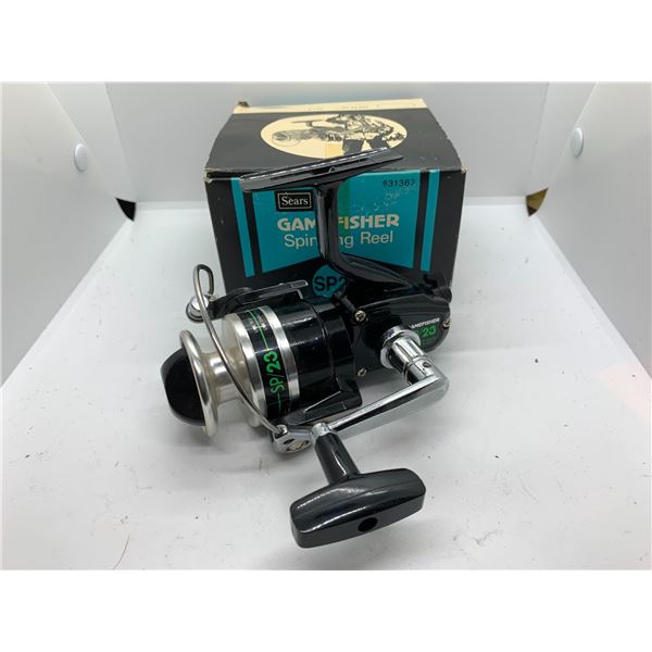 Game fisher SP/23 spinning reel w/ orginal box