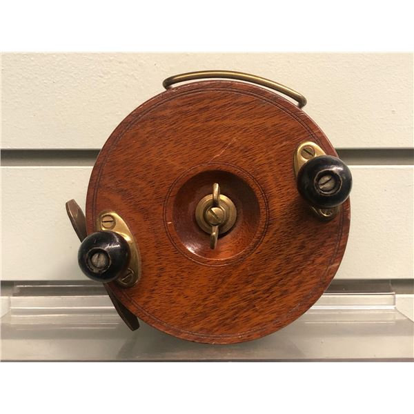 Peetz vintage classic wooden 5" fishing reel